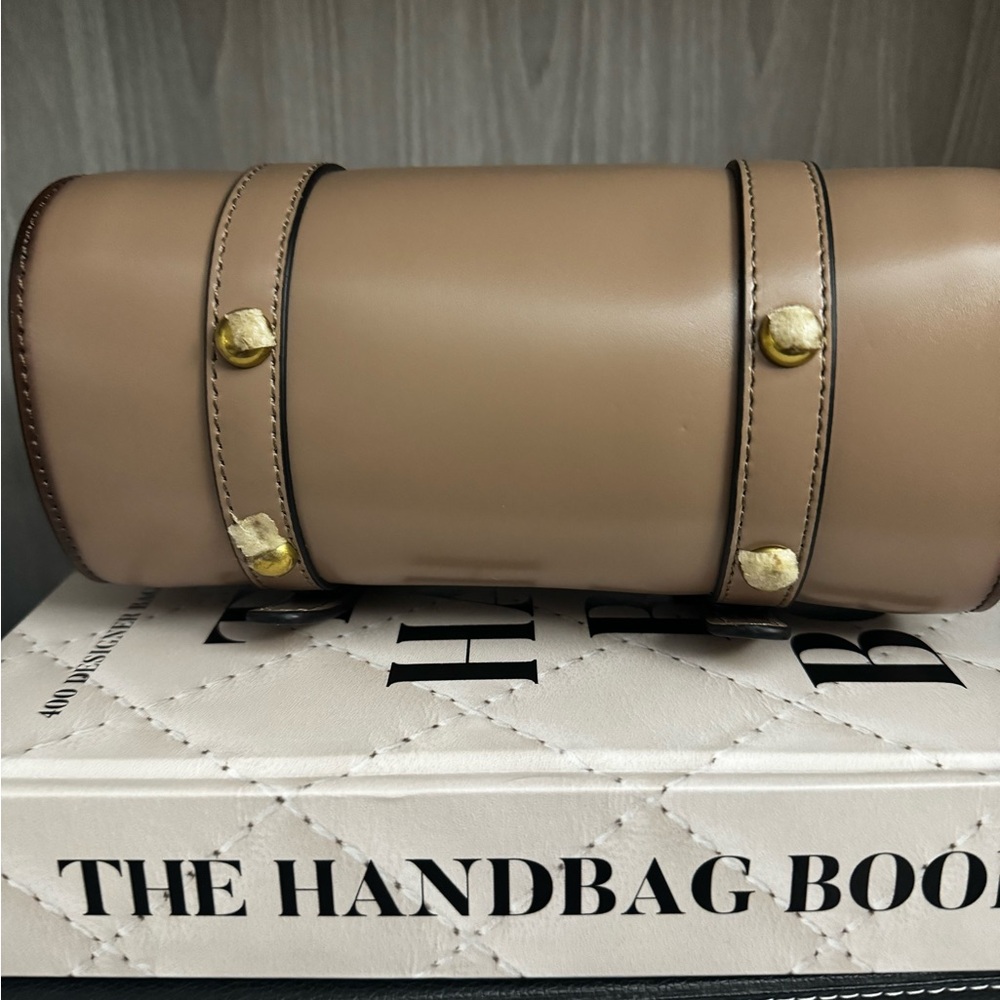 Tiffany & Fred Tan Mini Bag with Gold Accents - Picture 5 of 12